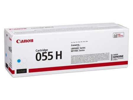 Toner Canon 055H Ciano