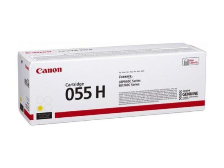 Toner Canon 055H Amarelo