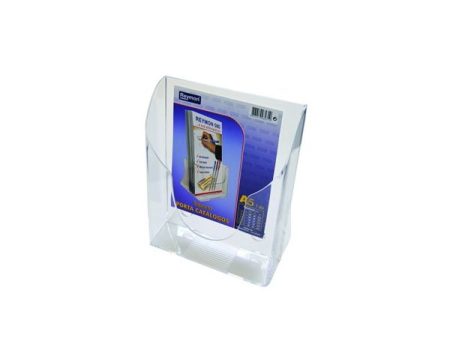 Expositor Porta Folhetos Acrílico A5 Largura 16cm 98208