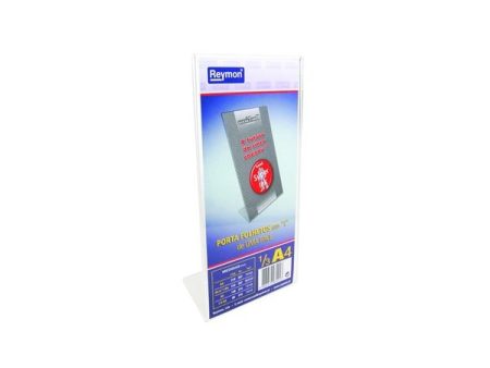 Expositor Porta Folhetos Acrílico 1/3 Largura 10cm 66021