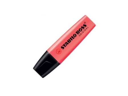 Stabilo Marcador Fluorescente Boss Vermelho 70/40