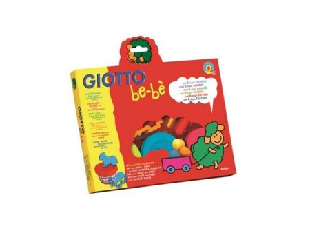 Giotto Pasta Modelar Be-Be 3x100gr + Moldes