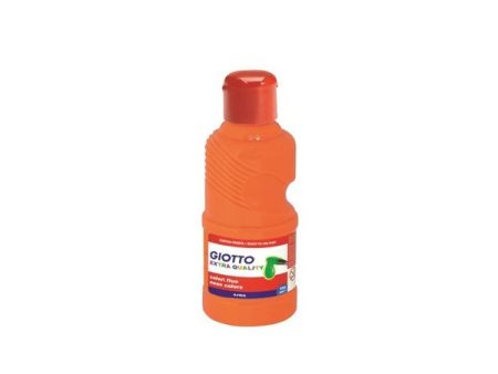 Giotto Guache Liquido Fluo 250ml Laranja Fluorescente