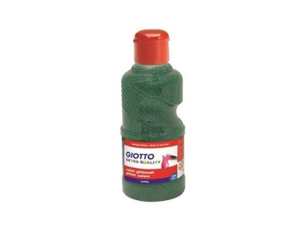 Giotto Guache Liquido Glitter 250ml Verde