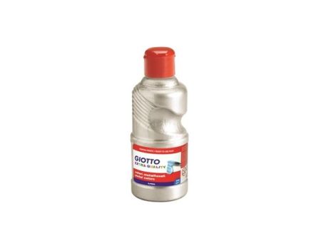 Giotto Guache Liquido Metal 250ml Prata