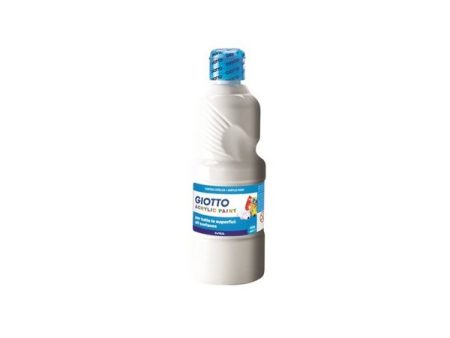 Giotto Guache Liquido Acrílico 500ml Branco