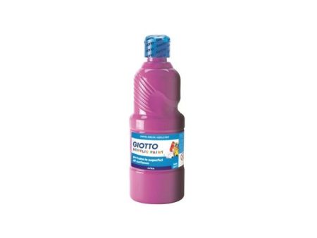 Giotto Guache Liquido Acrílico 500ml Magenta