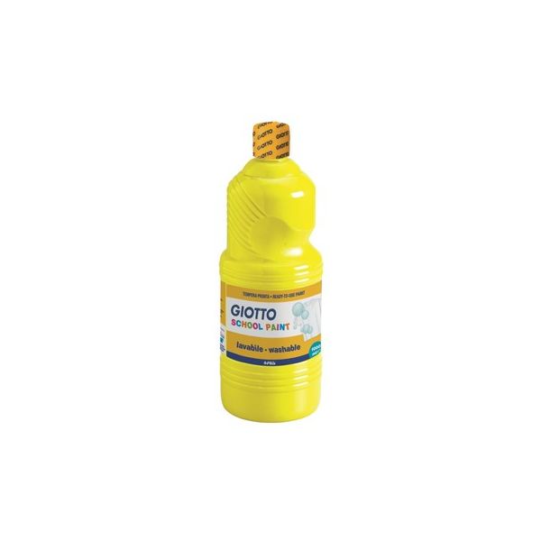 Giotto Guache Liquido Escolar 1 Litro Amarelo