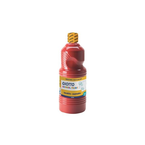Giotto Guache Liquido Escolar 1 Litro Vermelho