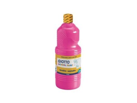 Giotto Guache Liquido Escolar 500ml Magenta