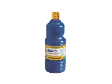 Giotto Guache Liquido Escolar 1 Litro Azul Escuro