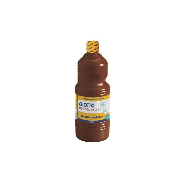 Giotto Guache Liquido Escolar 1 Litro Castanho