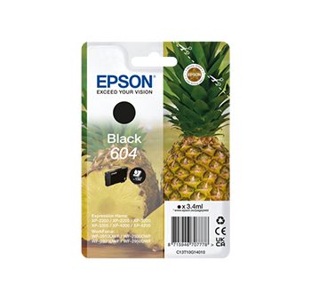 Tinteiro Epson 604 Preto C13T10G14010 3,4ml 150 Pág.