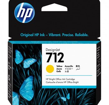Tinteiro HP 712 Amarelo 3ED69A 29ml