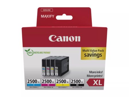Pack Tinteiros Canon 2500XL 4 Cores 9254B010