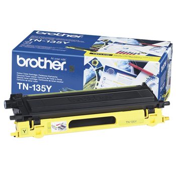 Toner Compatível Brother TN-135Y Amarelo 4000 Pág.