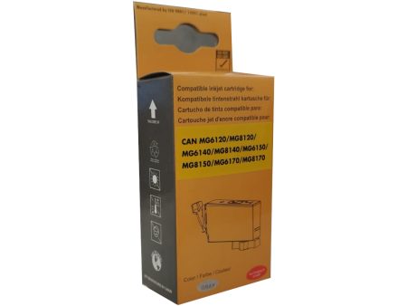 Tinteiro Compatível Canon 526 s/Chip Cinzento 4544B001 10ml