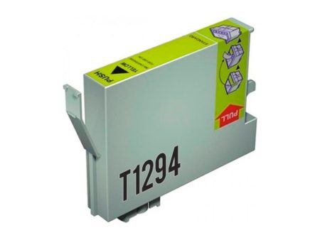 Tinteiro Compatível Epson T1294 Amarelo C13T12944011 10ml