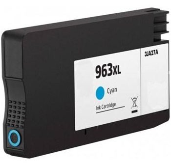 Tinteiro Compatível HP 963XL Azul 3JA27A 1600 Pág.