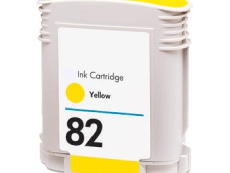 Tinteiro Compatível HP 82 Amarelo C4913A 69ml