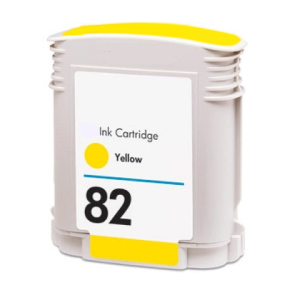 Tinteiro Compatível HP 82 Amarelo C4913A 69ml