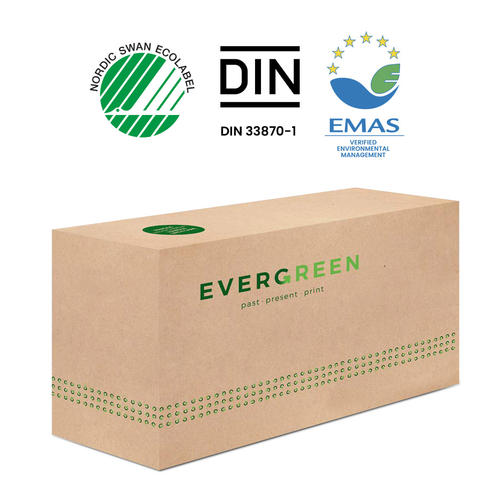 Toner Evergreen p/Brother TN-3480 Preto 8000 Pág.
