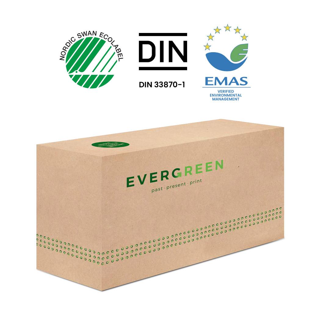 Toner Evergreen p/HP 135A Preto W1350A 1100 Pág.