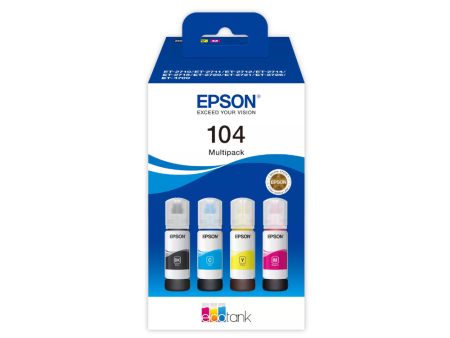 Pack Tinteiros Epson 104 4 Cores C13T00P640