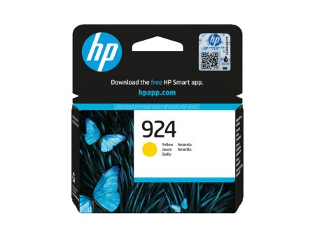 Tinteiro HP 924 Amarelo 4K0U5N 400 Pág.
