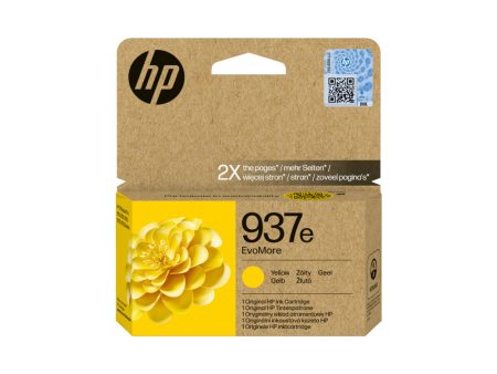 Tinteiro HP 937e Amarelo 4S6W8N 1650 Pág.