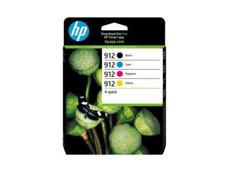 Pack Tinteiros HP 912 4 Cores 6ZC74A 8.3ml/3ml