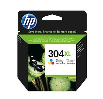 Tinteiro HP 304XL Cor N9K07AE 7ml 300 Pág.