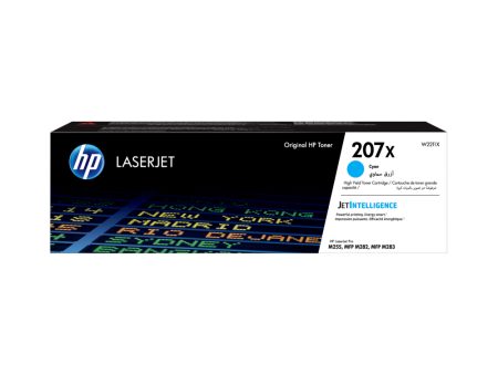 Toner HP 207X Azul W2211X 2450 Pág.