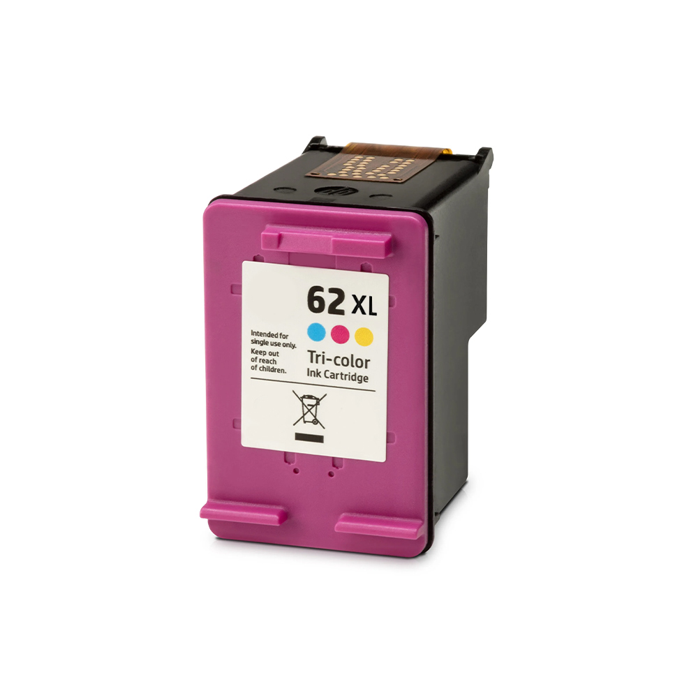 Tinteiro  Remanuf. HP 62XL Cor C2P07AE 21ml 757 Pág.